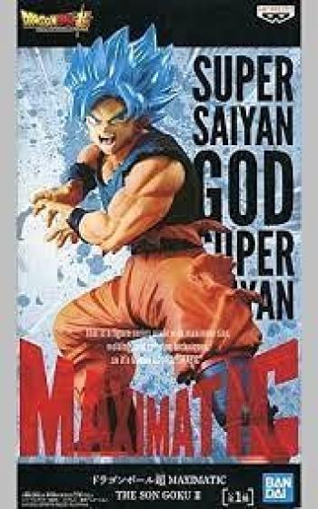 BANPRESTO Dragon Ball Super MAXIMATIC THE SON GOKU II 2 Супер Сайян Бог Супер Сайян Сон Гоку Фигурка