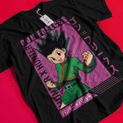 Гон Футболка Hunter X Hunter HXH Хисока Футболка Киллуа Футболка Футболка Меруэм Курапика BB1475