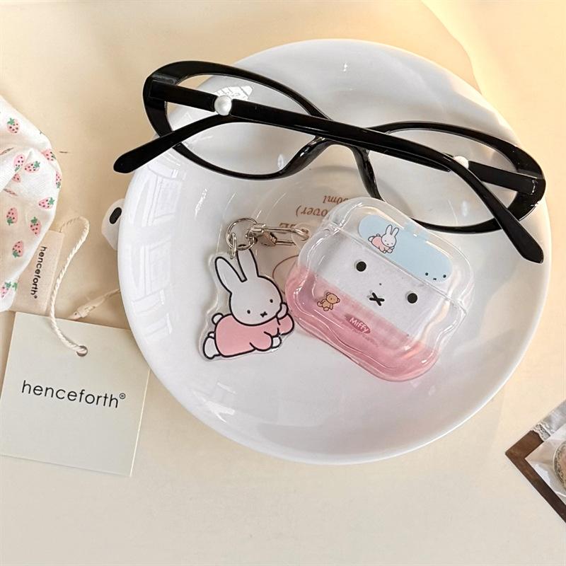 Cute cartoon rabbit AirPods 1 generation earphone case for Apple Bluetooth headset 1st generation Pro1st generation