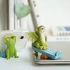 Подставка для телефона в виде дракона из смолы, лягушки, статуэтка кошки, подставка для настольного телефона, преследующая драмы