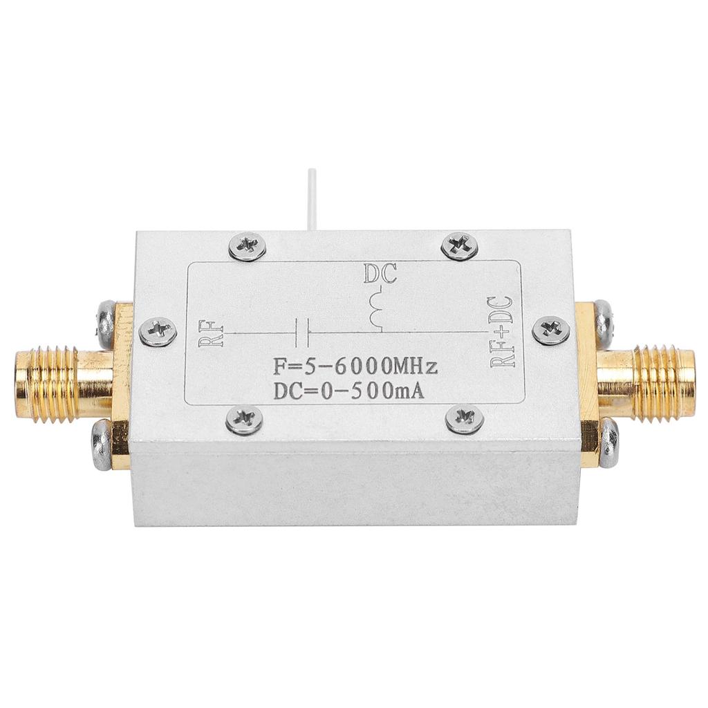 RF Block Bias 5-6000MHz Biaser Алюминиевый сплав Электронные компоненты Промышленные поставки