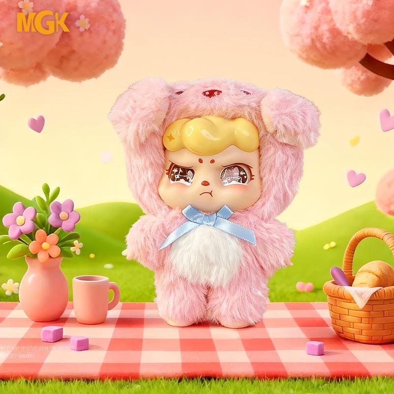 Эмалевая Плюшевая Модная Игрушка Гугу Ми, Секретная Коробка, Подвеска и Настольное Украшение