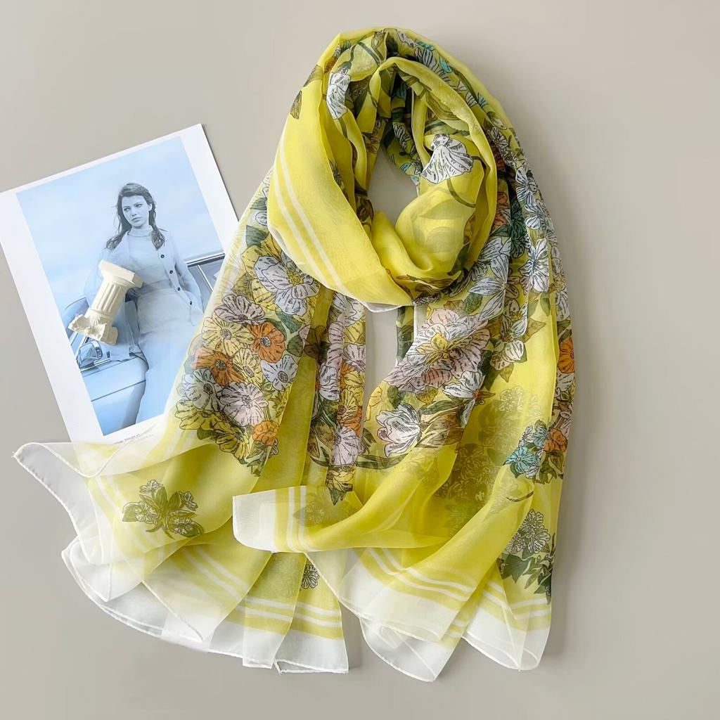 Шелковый шарф Модный дизайн Шейный Фуляр Женская Повязка на голову Роскошный Хиджаб Женский Теплый Пашмина Шарфы Эшарп Шаль Большая Накидка