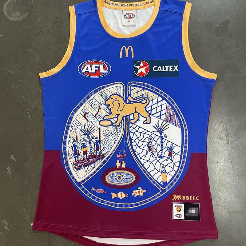 AFL Football Jersey Sleeveless Sports Top Men Women Multiple Team Designs S-3XL