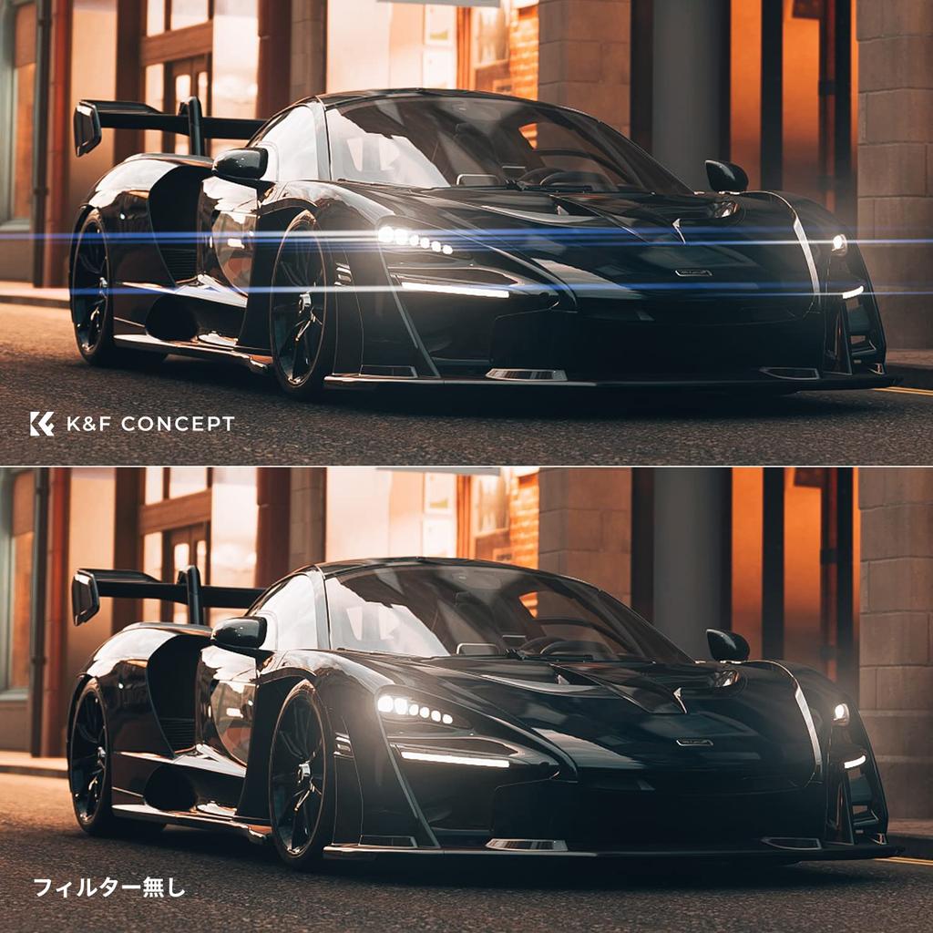 Concept 77mm Blue Streak Filter 28 Layer Coating Mildew Resistant Water Repellent Oil Repellent Scratch Prevention Thin Special Effects Filter Blue