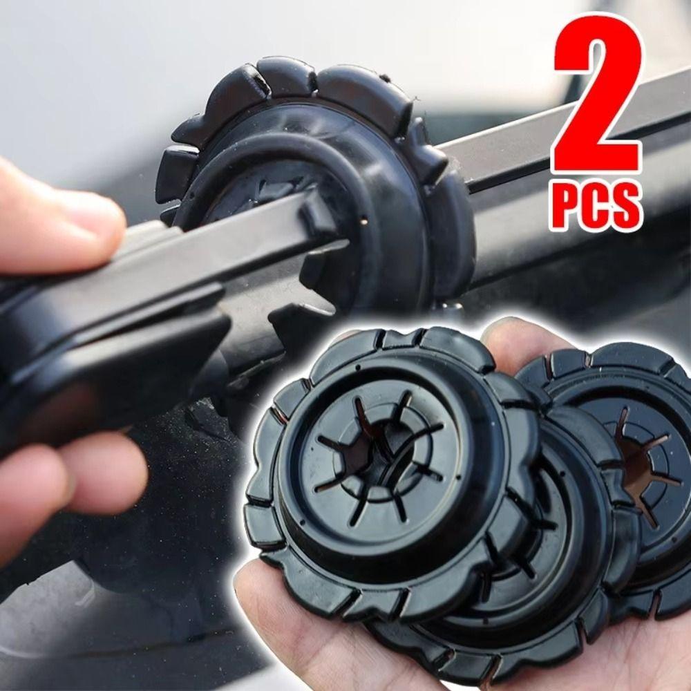 2шт силиконовая защита для рычага стеклоочистителя универсальная пылезащитная накладка на отверстие для стеклоочистителя аксессуары для лобового стекла автомобиля