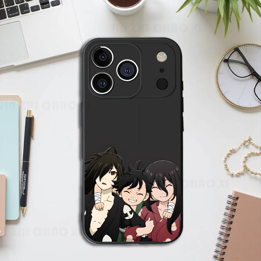 Comics D-Dororo Silicone Soft Phone Case For IPhone17 16 15 14 13 12 11 Pro Max Plus X XR SE Cover