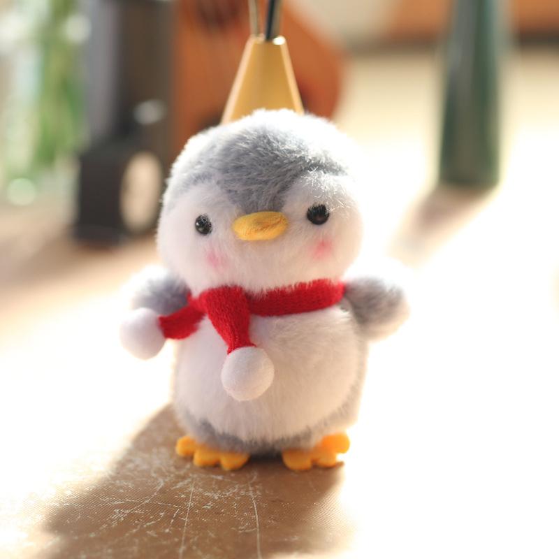 Милый мультяшный пингвин плюшевая кукла рюкзак подвесные украшения сумка брелок кулон девичья милая мягкая игрушка тряпичная кукла детский подарок на день рождения