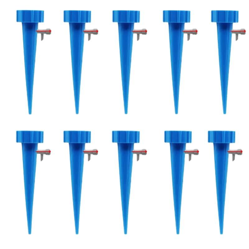 Automatic Drip Irrigation Watering Spike 10/20Pcs Adjustable Fits Common Bottles for Garden Potted Plant Watering