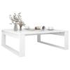 Coffee Table White 100 x 100 x 35 cm Engineered Wood