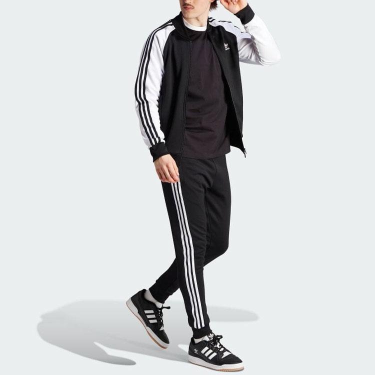 Adidas Adicolor Classics SST спортивные брюки черные/белые мужские уличные IL2488