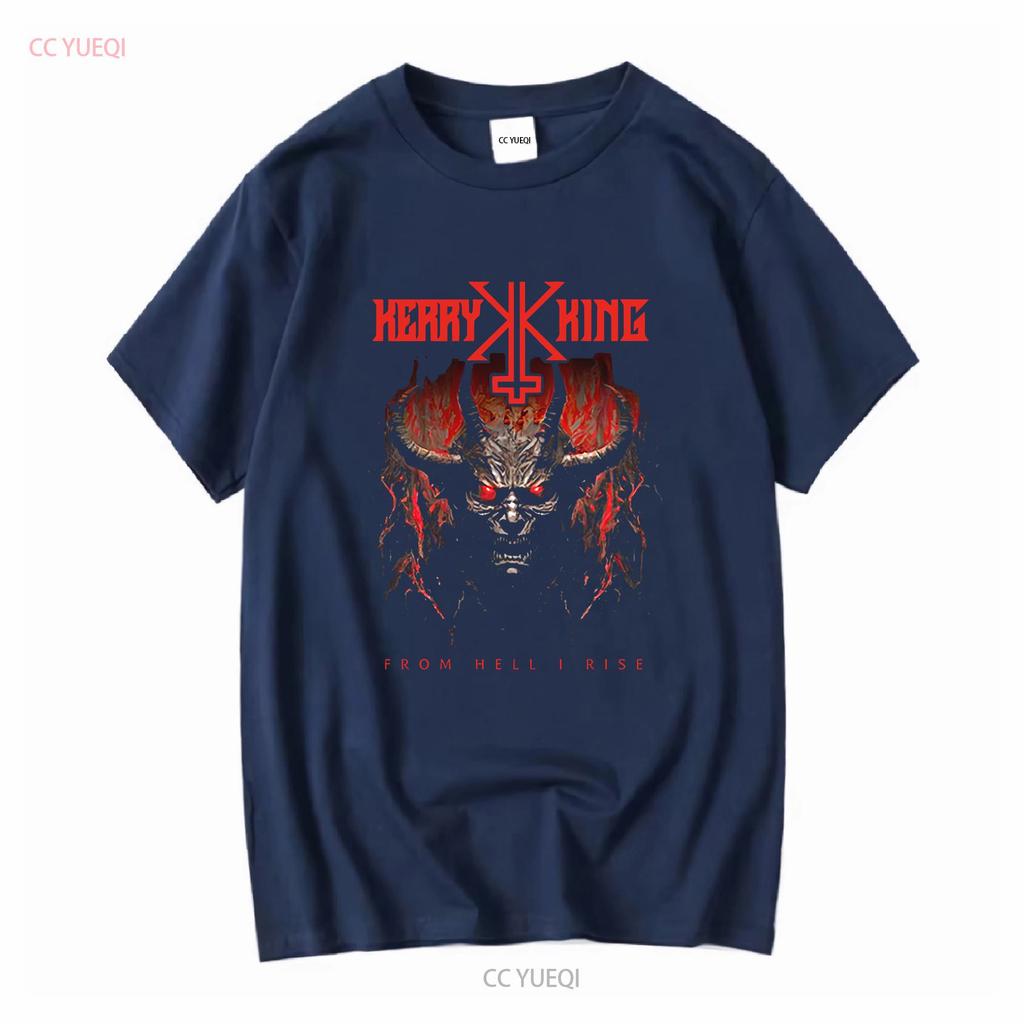 Kerry King From Hell I Rise Cover NEW T Shirt long or short sleeves vintage Washed Breathable Stretched Casual fashion graphic