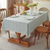Amazon Popular Thickened Small Fresh Dining Table Cloth Lace Striped Square Cover Towel Home Manufacturer Spot