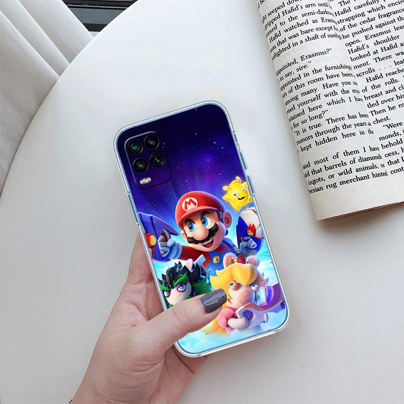 M-Marios Transparent Phone Case for Motorola Moto Edge 20 30 40 50 S30 Fusion Ultra Pro Neo Lite + G200 G23