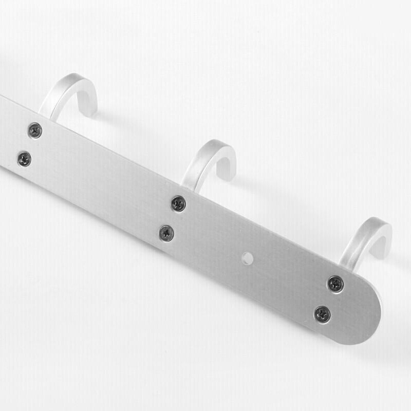 JOMOO Adhesive Aluminum Wall Hook Rack