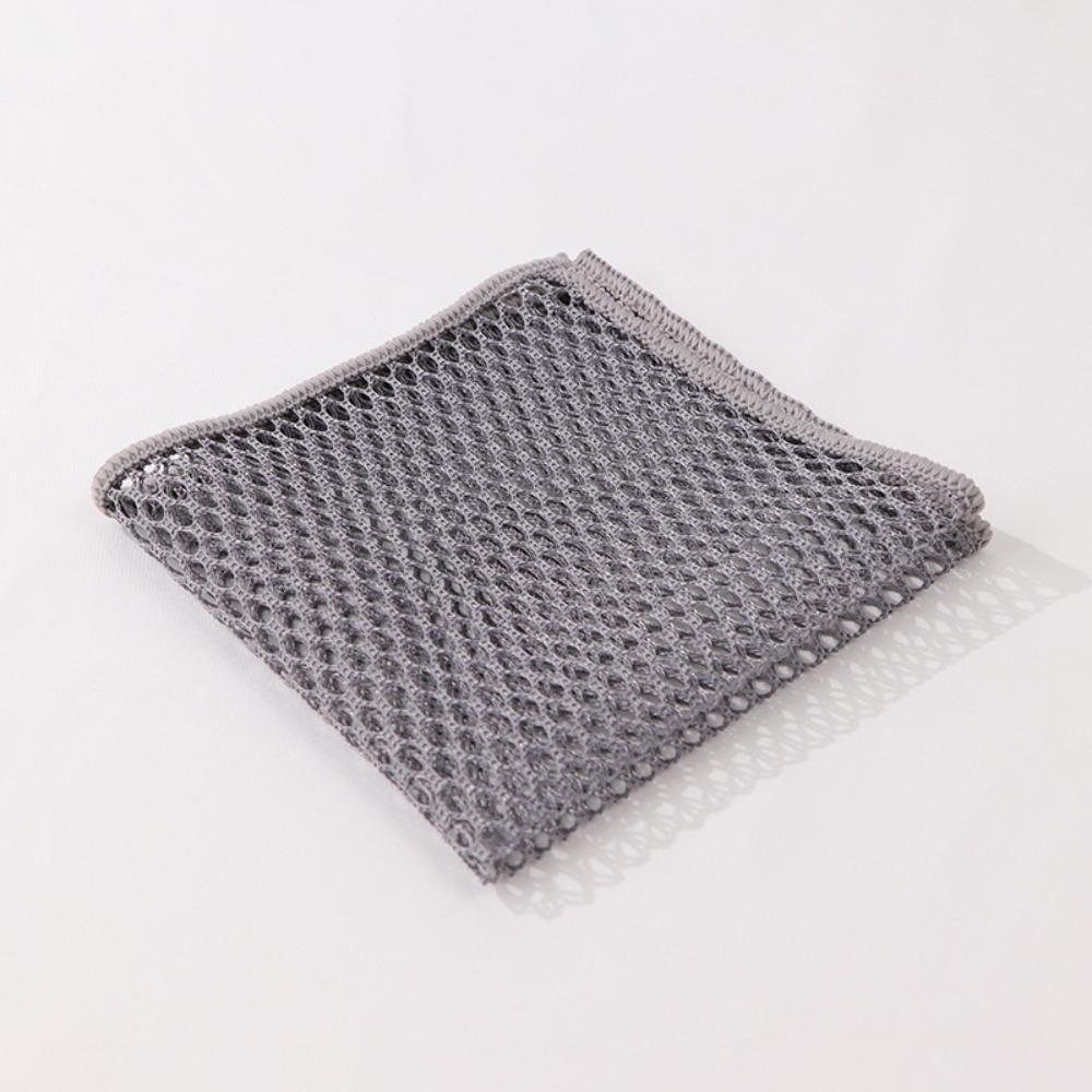 3 шт. сетчатые кухонные чистящие салфетки, мочалка для мытья посуды, кухонные тряпки, кухонная щетка для дома, горшок