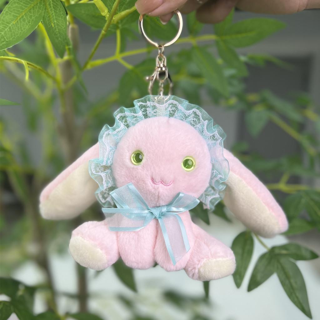 Soft And Cuddly Cartoon Bunny Plush Toy Keychain Perfect For Girls And Collectors