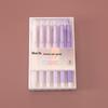 Morandi Quick-Drying Push Gel Pen Set - High-Value Student Signature and Brush Ballpoint Pens
