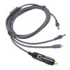 Satellite Power Cable Cigar Lighter Satellite DC Car Power Cable 18AWG DC Power Supply 12V-24V Car