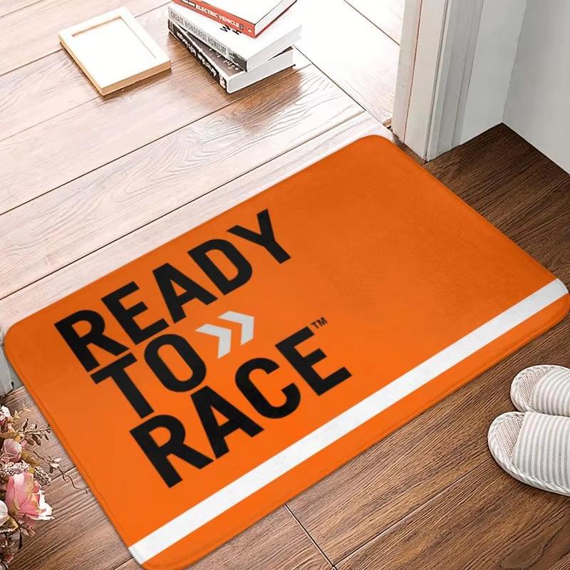 Ready To Race Doormats Entrance Welcome Floor Mat Kitchen Rug Home Bedroom Living Room Decor Doormat Machine Washable Foot Mats