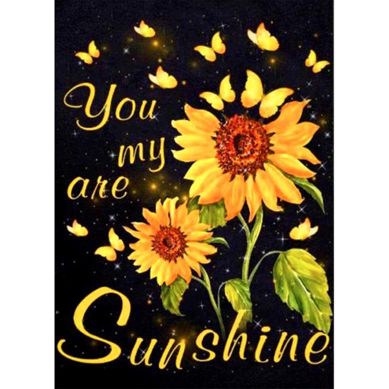 Полный круглый алмаз картина Подсолнух фотографии стразами Алмазная вышивка Роза вышивка крестиком цветок домашний декор