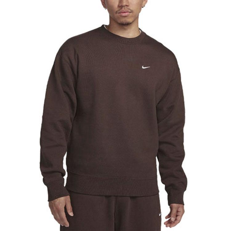 Nike Solo Swoosh Sweatshirt Men's Brown DX1362-237