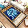 Yu-Gi-Oh MONSTER CARD Коврик в стиле аниме, большой ковер для гостиной, спальни, дивана, коврик для украшения, детский нескользящий напольный коврик 3D
