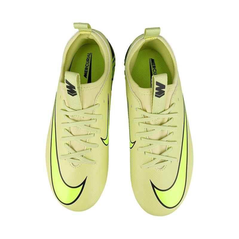 Nike Mercurial Vapor 16 Academy Легкие Стильные Удобные Нескользящие Прочные Детские Футбольные Бутсы Детские Футбольные Бутсы Травянисто-зеленые Красные FQ8403-300