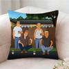 Kking Of The Hill Pillow Case Pillowcase Doublesided Printed Sofa Cushion Bedroom Headboard Pillow
