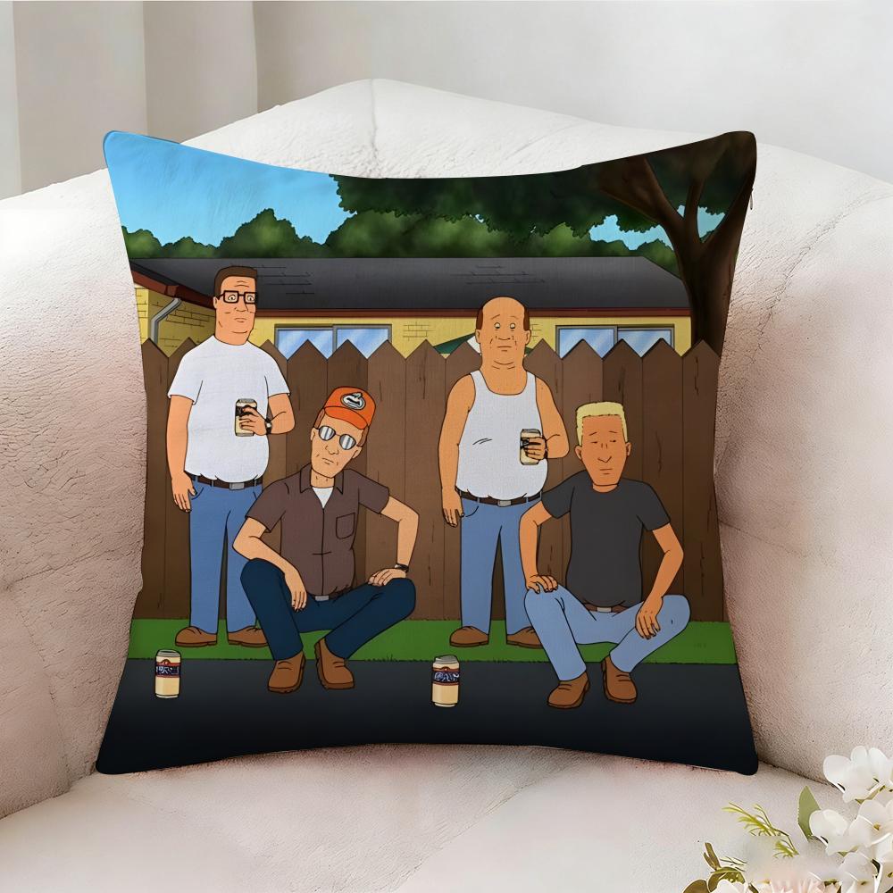 Kking Of The Hill Pillow Case Pillowcase Doublesided Printed Sofa Cushion Bedroom Headboard Pillow