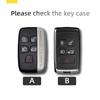 Чехол для автомобильного ключа из замши для Land Rover Range Rover Evoque Discovery Sport Velar для Jaguar XE XF E-Pace F-Pace Аксессуары