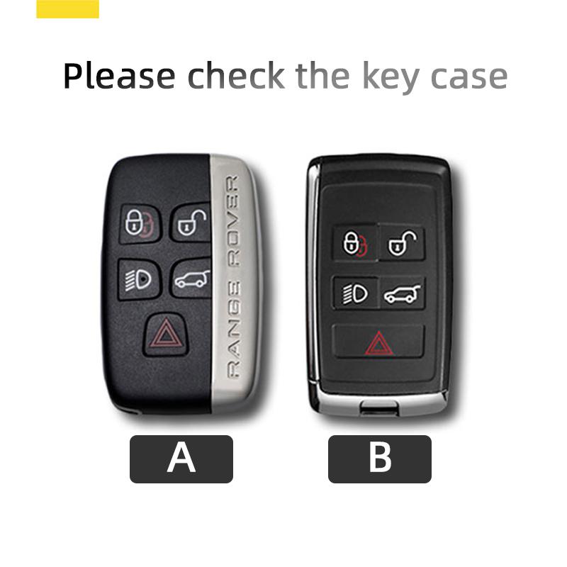Чехол для автомобильного ключа из замши для Land Rover Range Rover Evoque Discovery Sport Velar для Jaguar XE XF E-Pace F-Pace Аксессуары