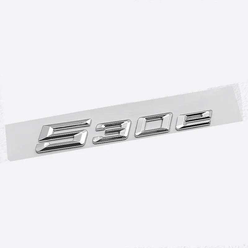 ABS Auto Sticker Letters Decal for BMW 525i 525Li 520d 530i 530Li 530e Logo Embleem Badge