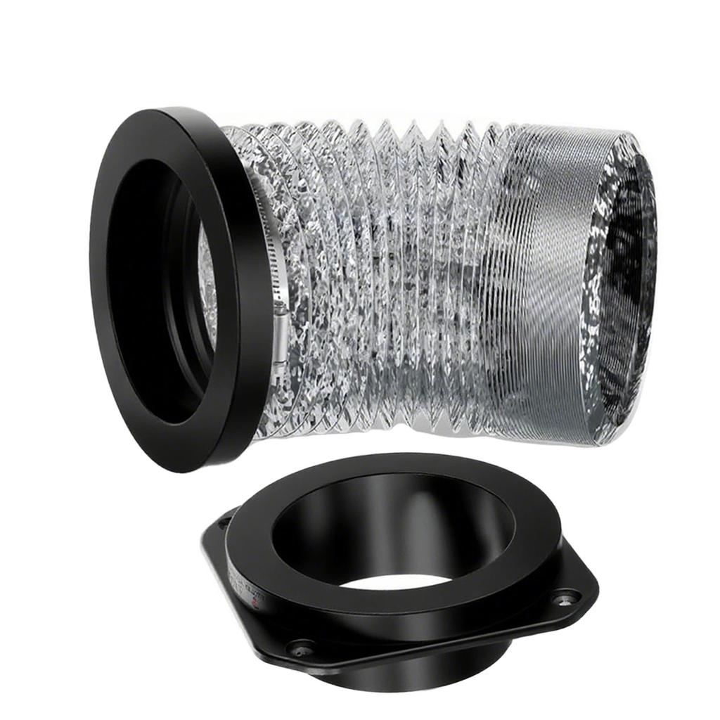 Магнитный комплект для соединения вентиляционного отверстия сушилки Гофрированный шланг из алюминиевой фольги Хомут из нержавеющей стали Герметичный соединитель вентиляционного отверстия сушилки
