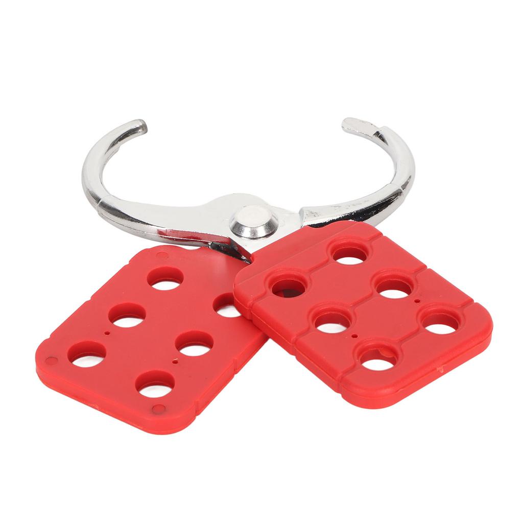 Блокировочная проушина 6 отверстий алюминиевый сплав промышленный замок безопасности навесной замок искробезопасный проушина для блокировки/вывешивания