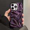 3D гальванизированный складной силиконовый чехол-гармошка для For Iphone 16 1 14 13 12 Pro Max Plus 11 Ударопрочный защитный бампер