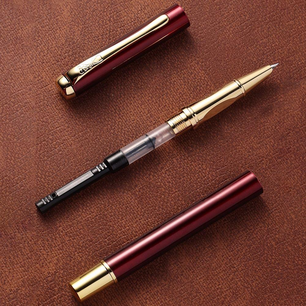 0,38 мм металлическая перьевая ручка Fine Writing Tools Новая ручка для письма