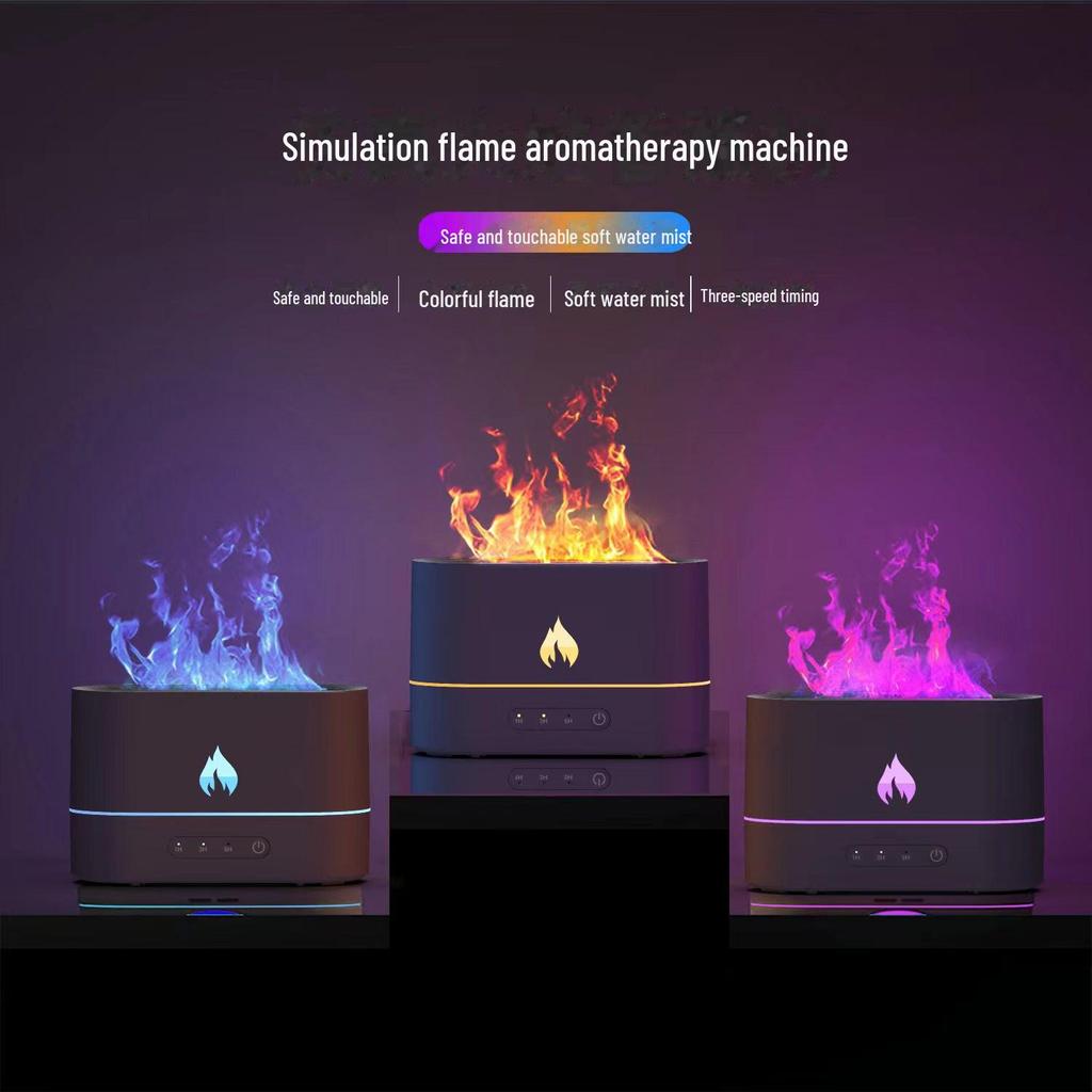 USB Silent Large-Capacity Aromatherapy Humidifier for Home & Bedroom