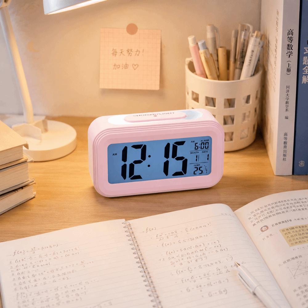 Adjustable Luminous Mode LED Alarm Clock Multifunctional Desktop Alarm Clock Home Decor