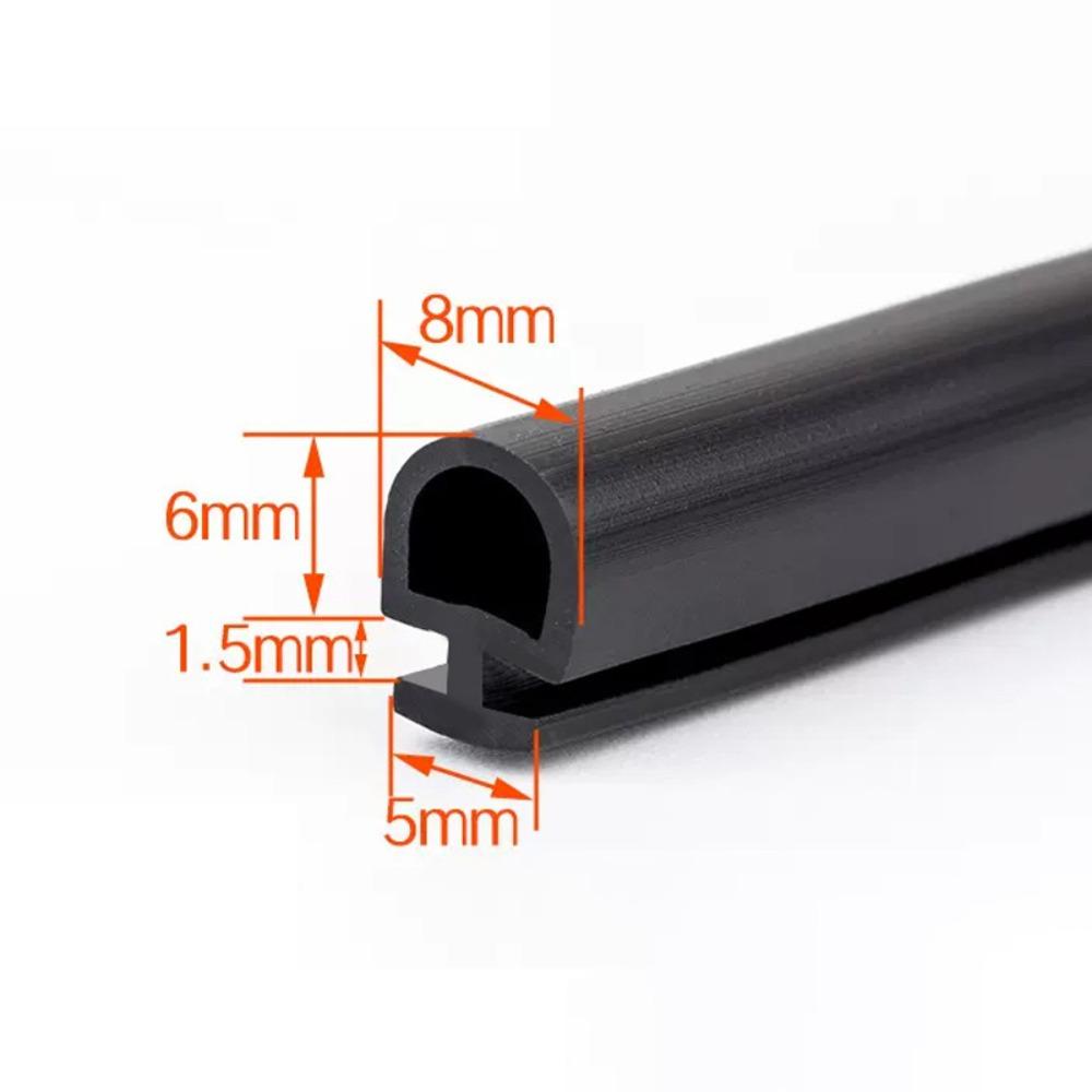 Waterproof Silicone Sealing Strips 10M Door Window Seals Versatile Weatherstrip Gaskets Home Use