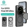 Чехол для телефона OPPO Find X9 Ultra Nillkin CamShield Prop Магнитный Прозрачная Версия Жесткий Корпус из ПК+ТПУ Ударопрочная Задняя Крышка