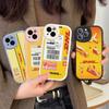 Чехол для телефона D-DHL-L с логотипом, из твердой кожи, для iPhone 14 13 16 Mini 15 14 11 12 Pro Max Plus Fundas