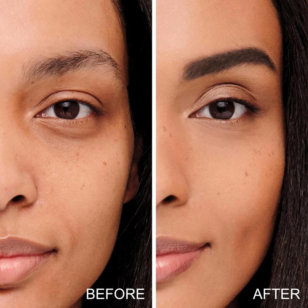 Boobeen Пудра для бровей Водостойкая Палетка для бровей Дефинер Заполнитель Цвет для бровей Формирует брови Зеркало Кисть в комплекте Набор, 2-цветный макияж, и брови,