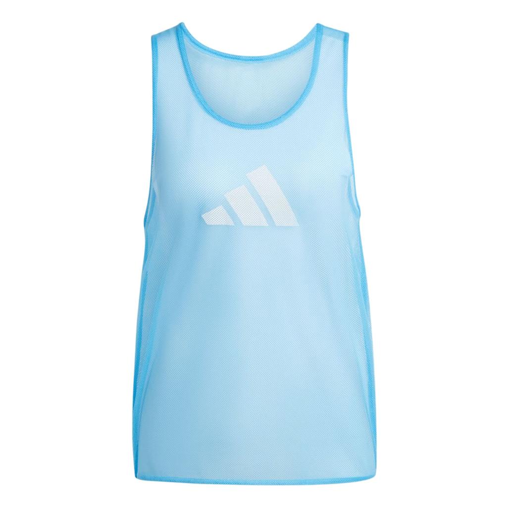 Adidas Training 24 Bib Logo Pattern Round Neck Pullover Casual Sleeveless Vest Unisex Vests Blue JF3243