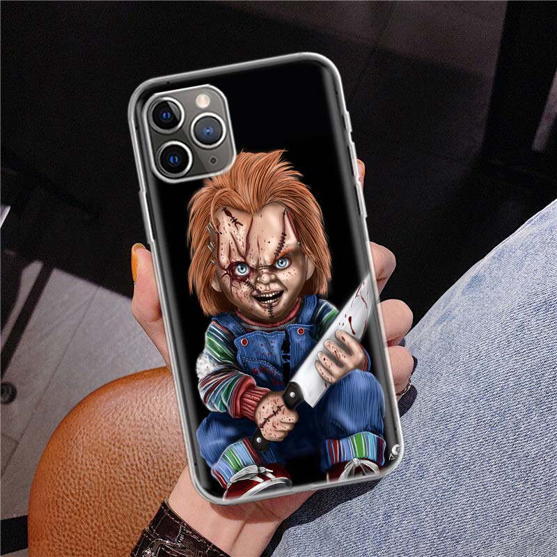 Cult of Chucky Child's Play Phone Case For iPhone 11 12 13 Mini 14 15 Plus 17 Air 16 Pro Max 16E 7 8 SE 2020 Customized Print Co