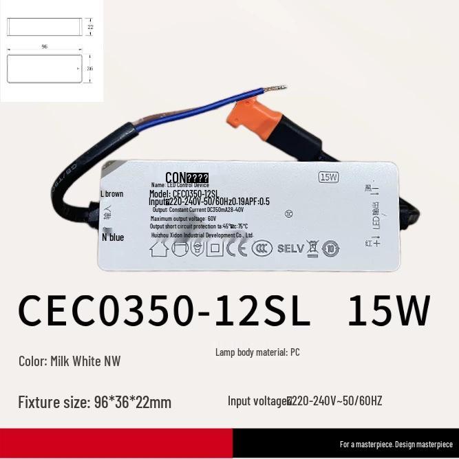 CEC0200 Светодиодный диммирующий блок питания-трансформатор CEC0150-12SH-K Контроллер