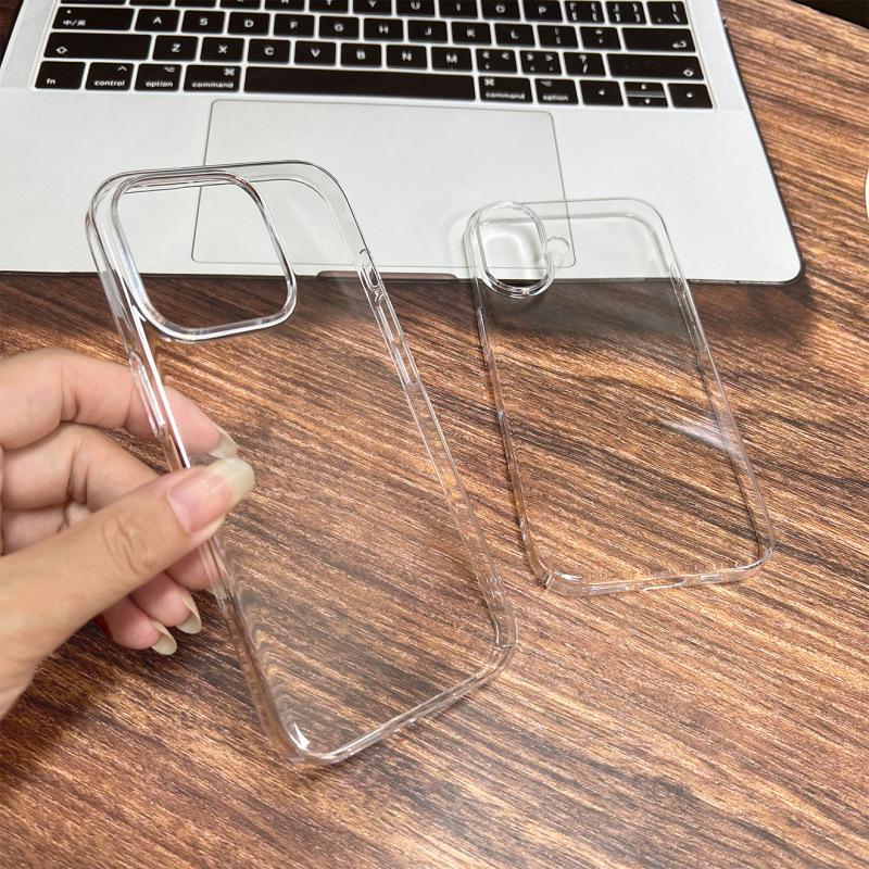 Ультратонкий прозрачный ПК-чехол для iPhone 12/13/14/15/16/17 Pro