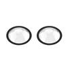 Защитная крышка для объектива панорамной камеры, 2 шт., защитная крышка для объектива, совместимая с Insta360 ONE
