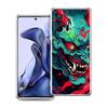 Прозрачный чехол для телефона для Xiaomi Mi 14 13 12 11 Ultra 13T 12T 11T Poco X3 NFC F3 F6 Pro Мягкий ТПУ корпус Самурай Они Маска Япония