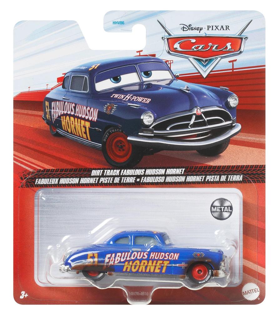 Cars 3 Crossroad Mattel Diecast Mini Car 1 Pack Dirt Track Fabulous Hudson Hornet MATTEL 2017 CARS 3 DIRT TRACK FABULOUS HUDSON HORNET Disney Pixar
